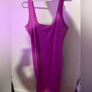 Good American Vibrant Purple Dress